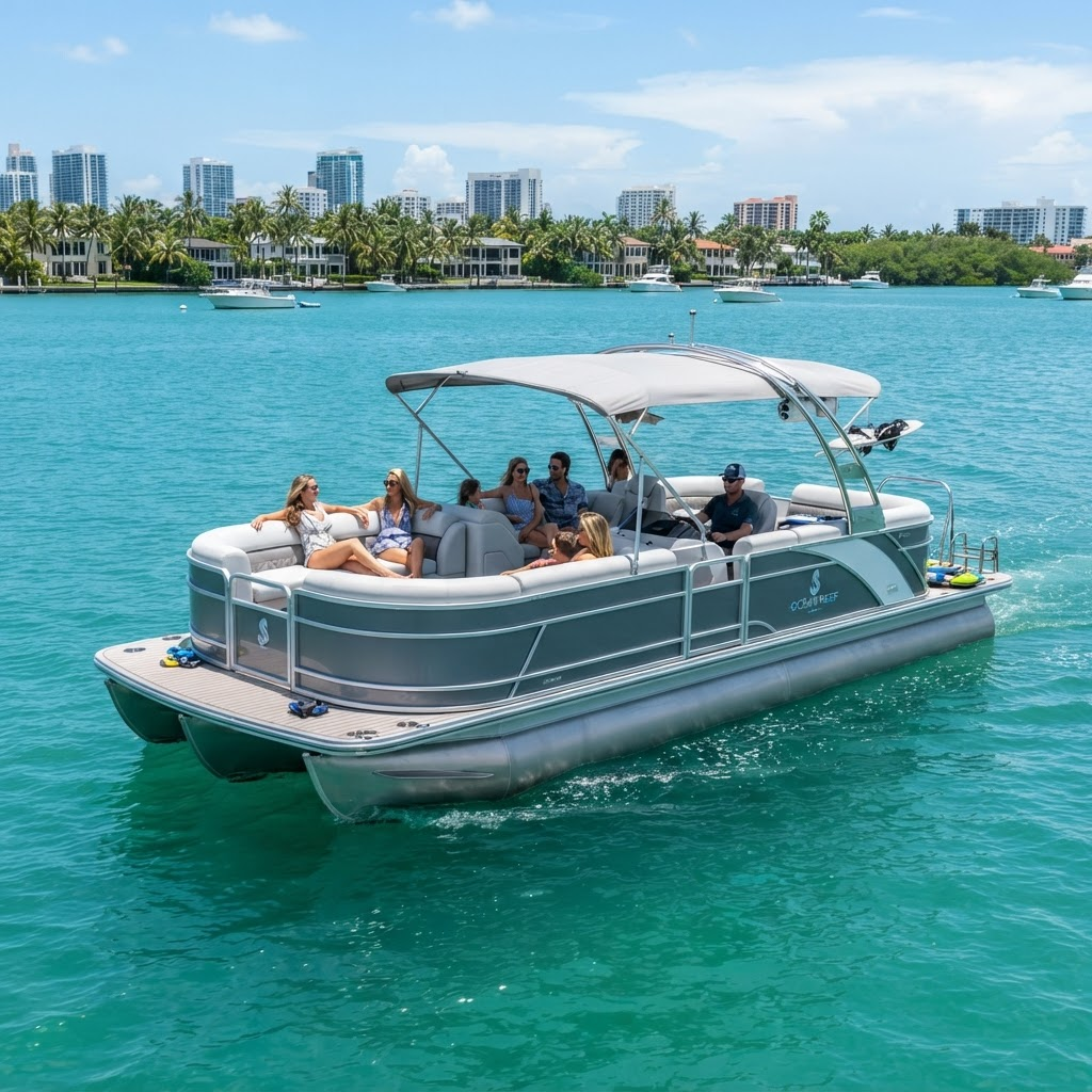 Sun Tracker Party Barge